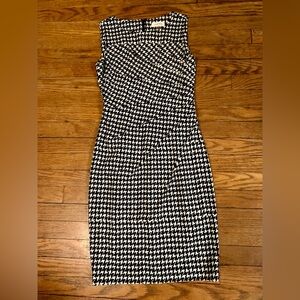 NWOT Calvin Klein Black and White Cocktail Dress